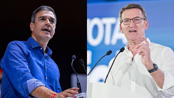 Telediario 1 - Las pensiones tensan la recta final de la campaña electoral del 23J