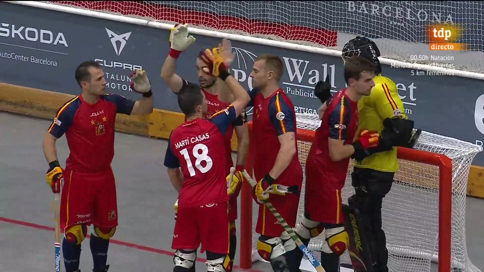 España empata ante Francia en su estreno en el Campeonato de Europa de hockey patines