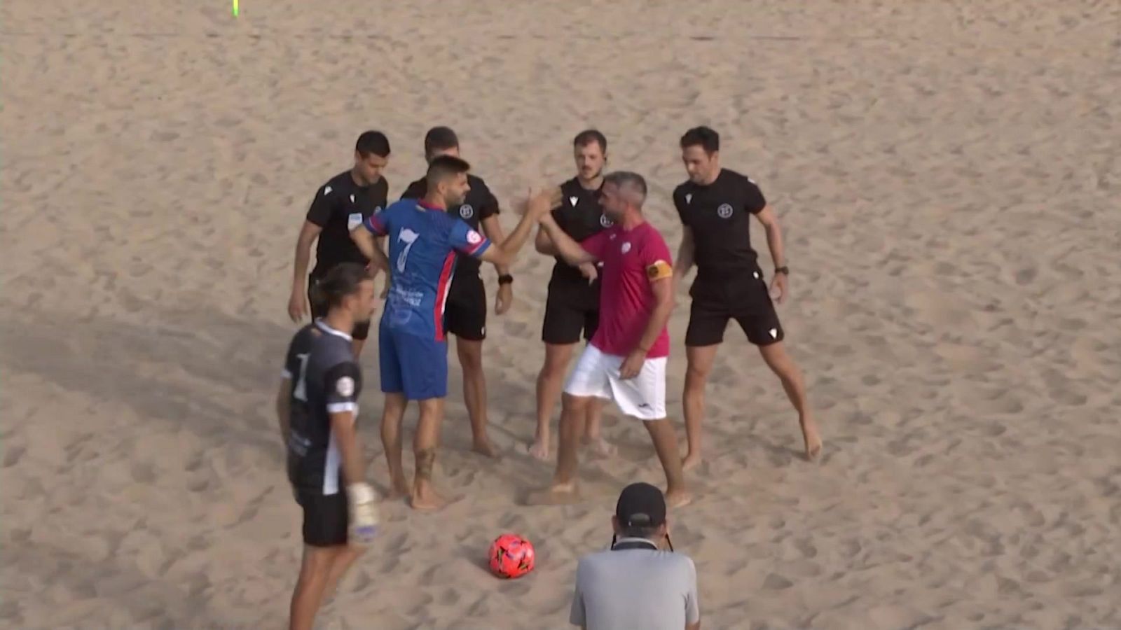 Fútbol Playa - Campeonato Copa Federación masculina: Roses Platja - AD Torrejón - ver ahora