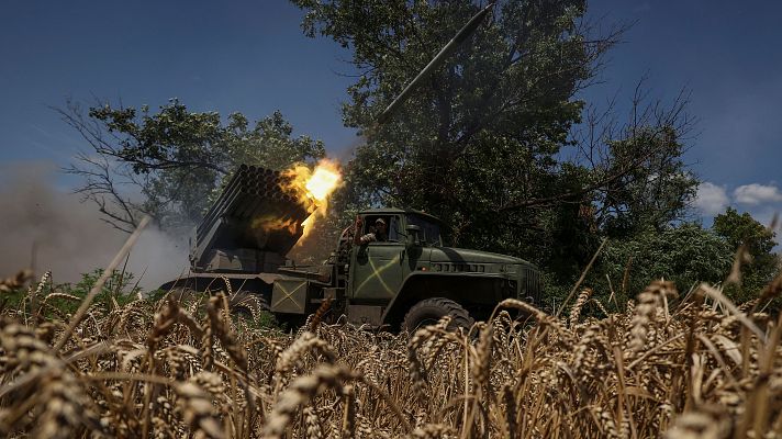 Telediario 1 - Rusia intensifica sus bombardeos en Ucrania sobre Odesa y Donetsk