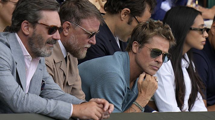 Telediario 1 - La imagen de Brad Pitt en Wimbeldon reabre el debate sobre la falsa eterna juventud