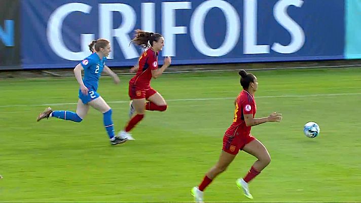 Fútbol - Camp. Europa Sub-19 femenino 1ª fase: España - Islandia