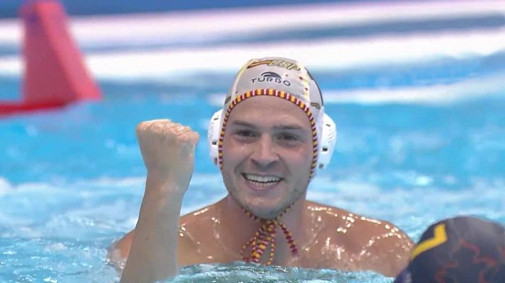 Waterpolo - Camp. Mundo 1ª ronda masculina: España - Montenegro