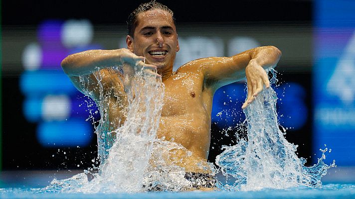 Natación - Mundial de natación | Así ha sido el ejercicio en solo libre de Dennis González que le ha valido el oro