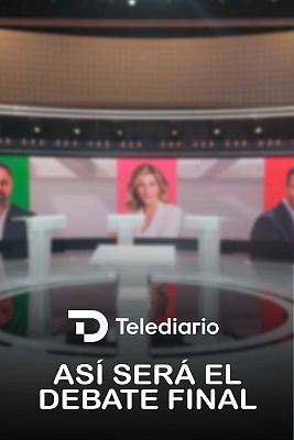 Telediario 1 - Así será el debate final en RTVE