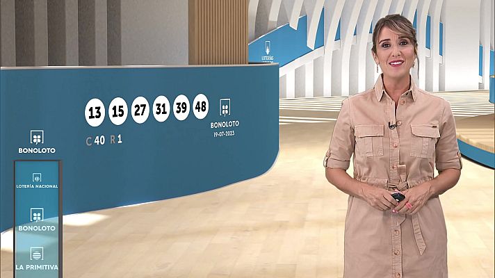 Loterías - Sorteo de la Bonoloto del 19/07/2023