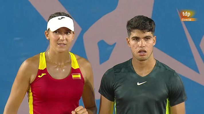  - La efectividad de la pareja belga en los puntos de oro, clave en el dobles mixto