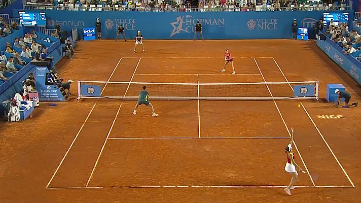 Tenis - Hopman Cup: individual dobles mixtoso:Mertens/Gofin - Masaro