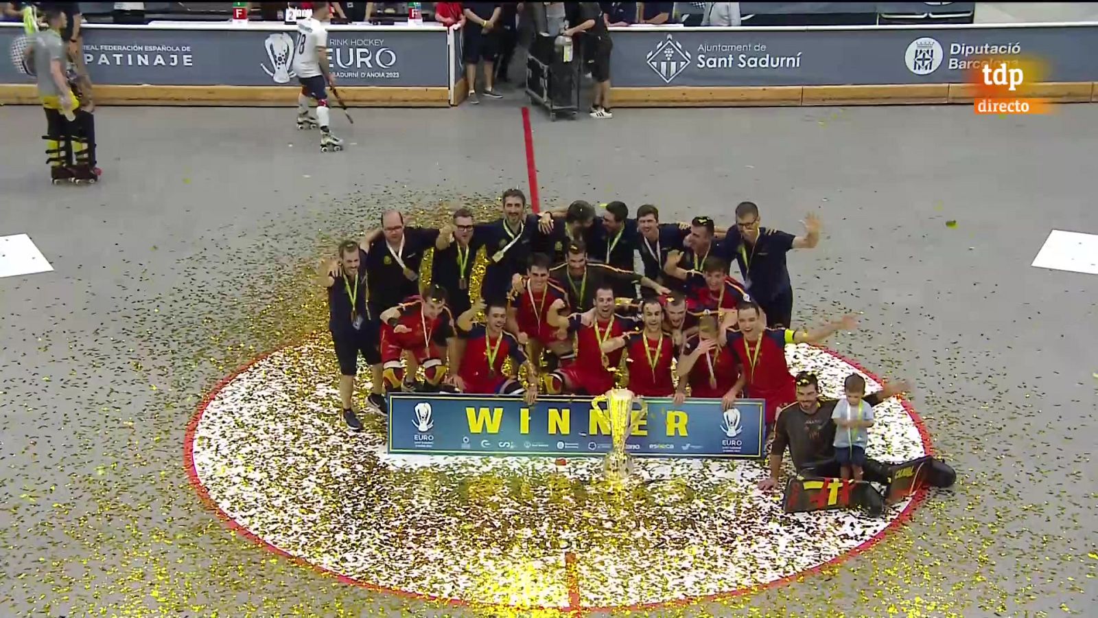 España se proclama campeona de Europa de hockey patines -- ver ahora