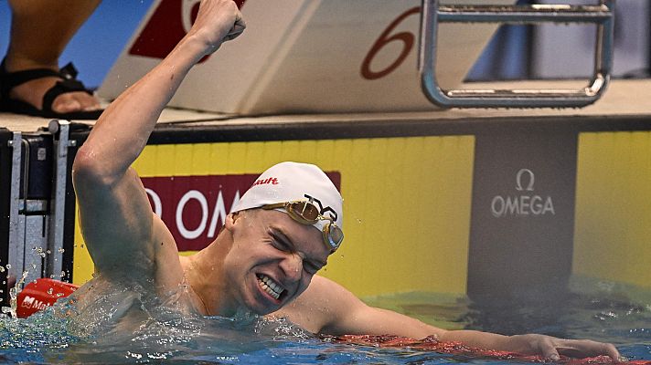 Natación - Leon Marchand pulveriza el último récord mundial de Michael Phelps