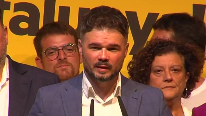 Especiales informativos - ERC pide al resto del independentismo consensuar un precio "alto": "Si quieren gobernar su país, tendrán que respetar el nuestro"