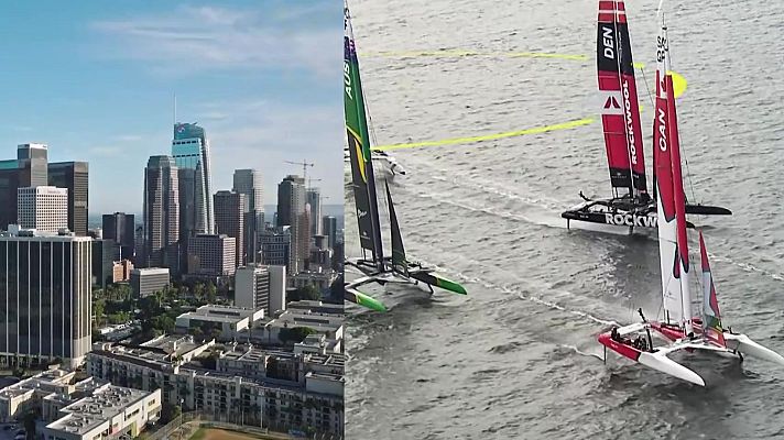 Vela - Sail GP. Prueba Los Ángeles