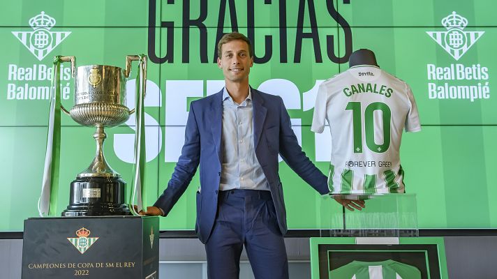 Telediario 2 - Canales se despide entre lágrimas del Betis y pone rumbo a México