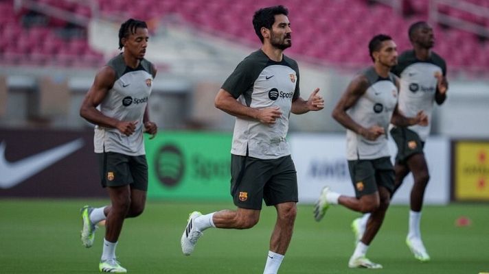 Telediario Matinal - El Barça recupera a los afectados por la gatroenteritis vírica y prepara el debut de pretemporada