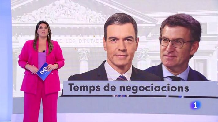 L'Informatiu - La futura investidura del nou govern comença amb negociacions a foc lent