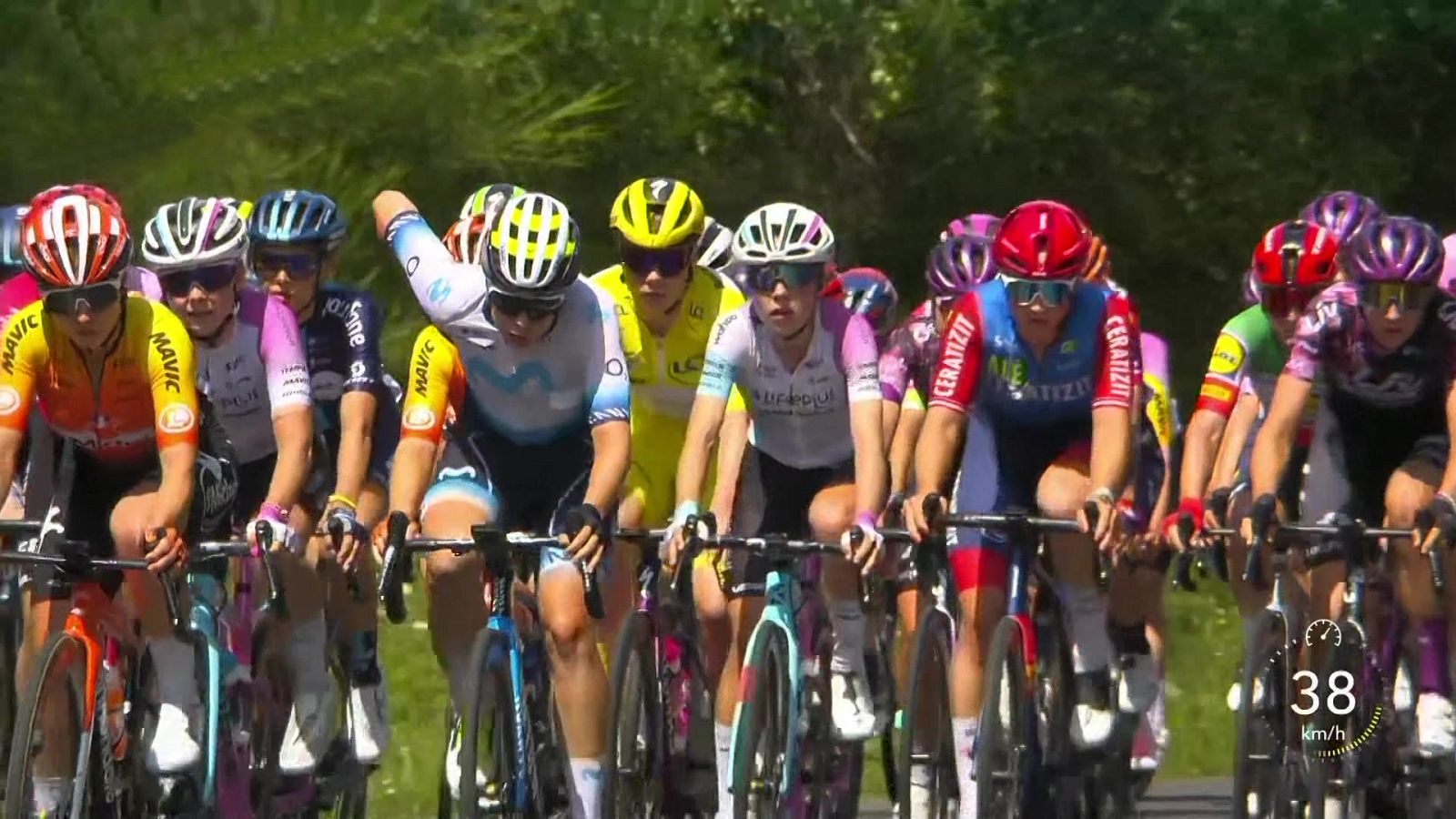 Ciclismo - Tour de Francia Femenino 3ª etapa: Collognes-La-Rouge - Montignac-Lascaux - ver ahora