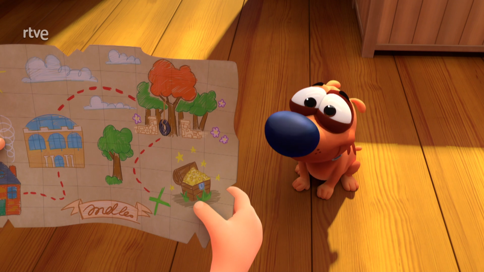 El mapa del tesoro - Pat el perro | Ver