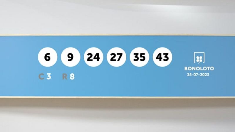 Sorteo de la Lotería Bonoloto y Euromillones del 25/07/2023 - Ver ahora