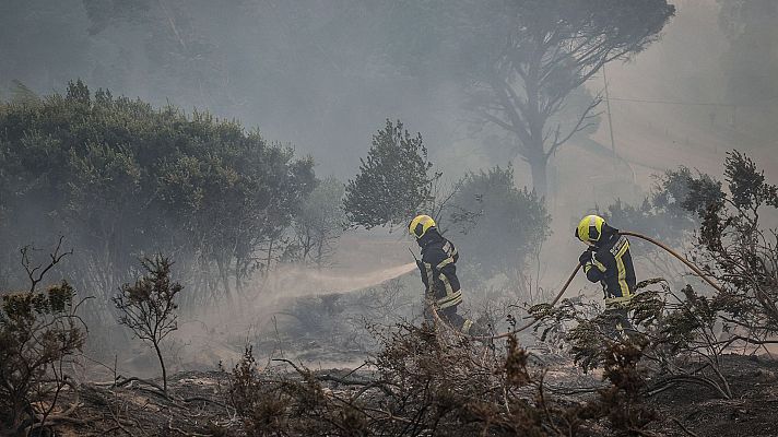 La hora de La 1 - Incendio en Portugal: según la prensa lusa, al menos 13 personas han recibido asistencia sanitaria