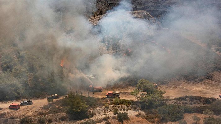 Informativo 24h - Los incendios se extienden por el Mediterráneo y Portugal