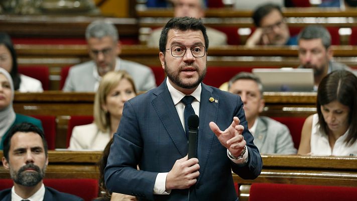 Informativo 24h - Aragonès y Junts se emplazan a buscar un "frente común" para poner condiciones a Sánchez de cara a una investidura