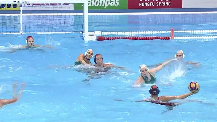 Waterpolo - Camp. del Mundo. 2ª semifinal femenina: Australia - España