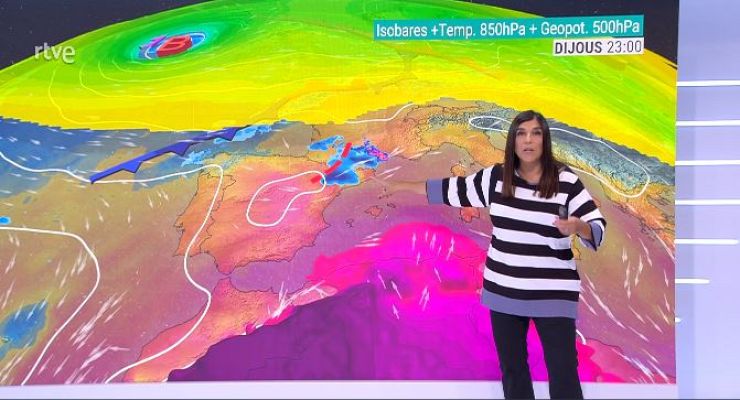 El temps - Més calor i tempestes fortes a l'oest