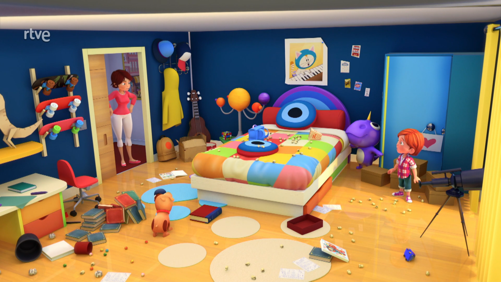 Cuarto patas arriba - Pat el perro | Ver