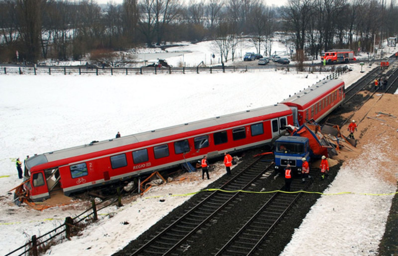 La colisión de los dos trenes a las afueras de Bruselas ha provocado al menos 10 víctimas mortales.
