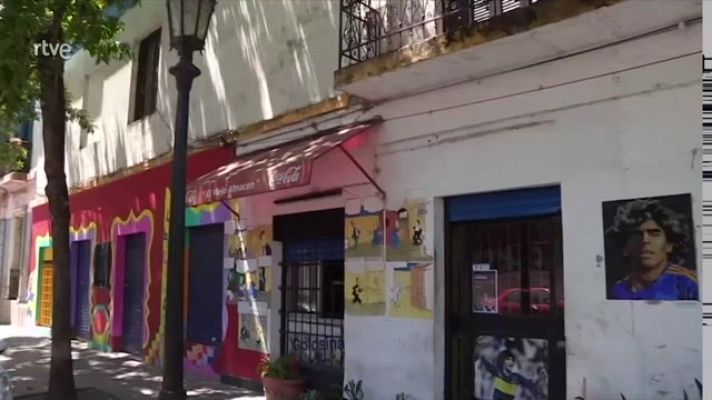 Telediario 2 - La realidad de las mujeres futbolistas de Latinoamérica lejos de los focos del Mundial