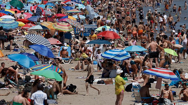 Telediario Fin de Semana - Los españoles gastarán de media 625€ estas vacaciones de verano