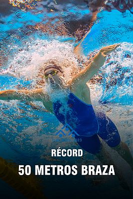 Natación - La lituana Ruta Meilutyte iguala el récord mundial de 50 braza en las semifinales