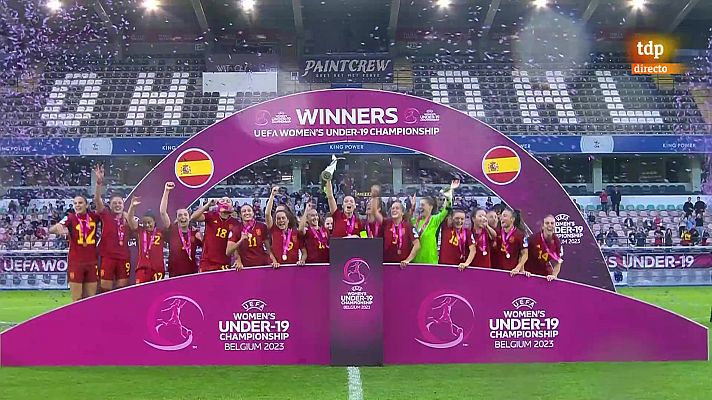 Fútbol - España se proclama campeona del Europeo sub-19 tras ganar a Alemania en los penaltis