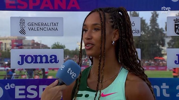 Atletismo - María Vicente, tras el error de medición en salto de longitud: "Han jugado con nuestro trabajo"