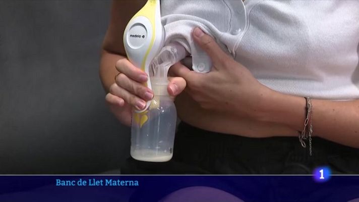 L'Informatiu - 500 nadons són alletats gràcies a les donants de llet materna