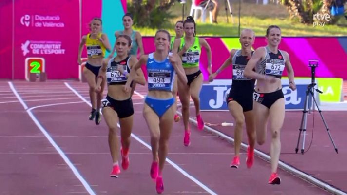 Atletismo - Campeonato de España de Atletismo: Final 800m femenino