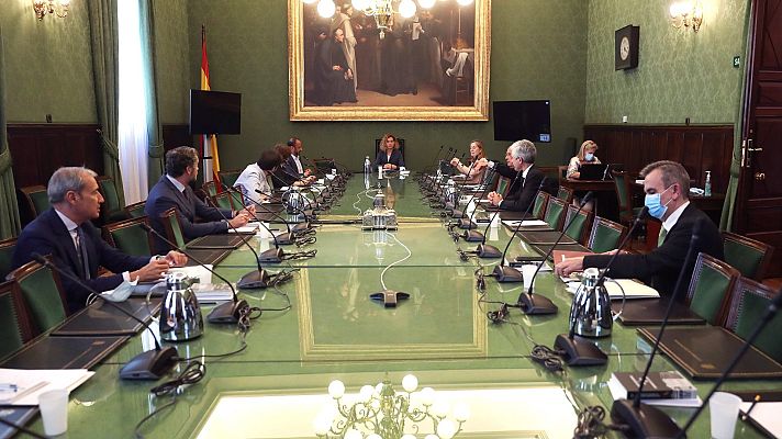 Telediario 1 - La Mesa del Congreso, el primer objetivo en las negociaciones poselectorales 