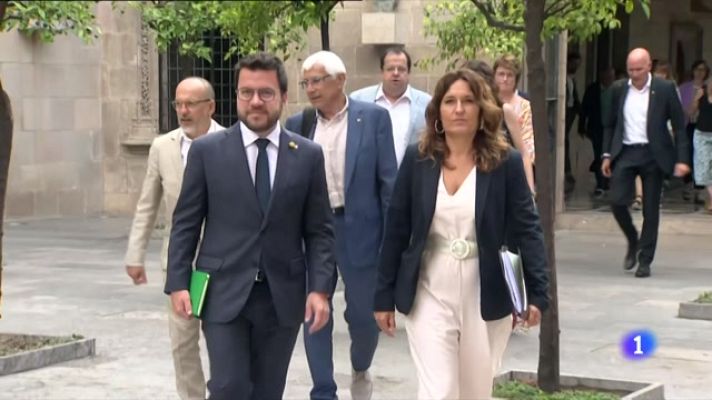L'Informatiu - Aragonès exigeix a Sánchez que mogui fitxa per ser investit