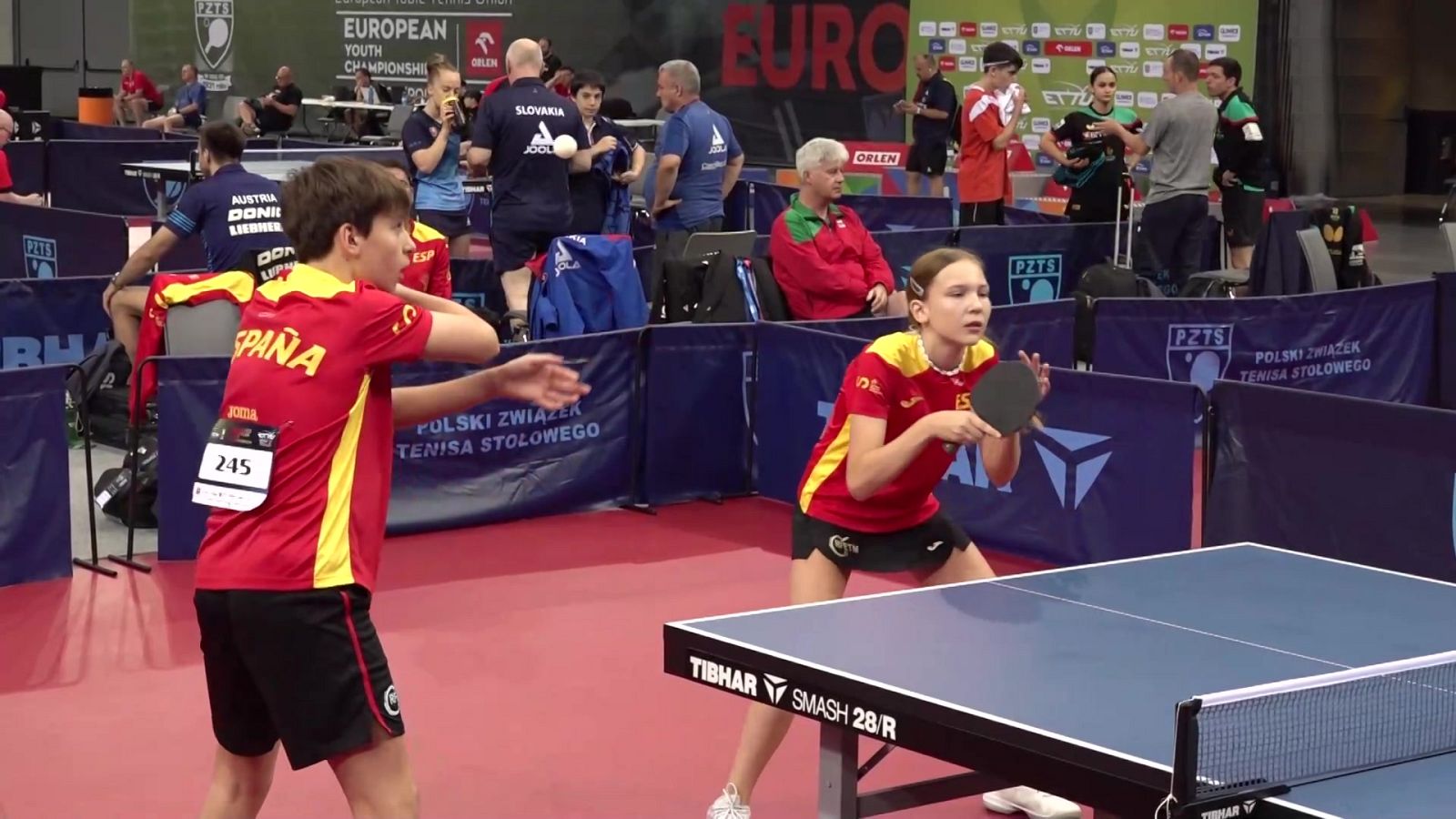 Tenis de mesa - Campeonato de Europa Jóvenes - ver ahora