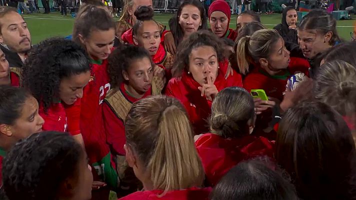  - Las históricas lágrimas de Marruecos: así celebraron el pase a octavos con el empate de Alemania