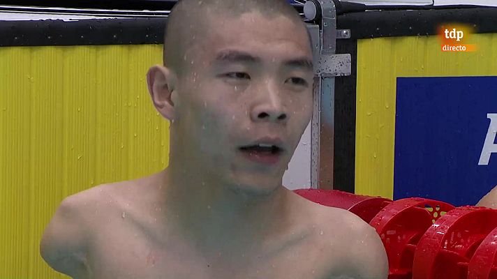 Natación - Guo da una nueva exhibición batiendo el récord del mundo de Toni Ponce que se tiene que conformar con la plata