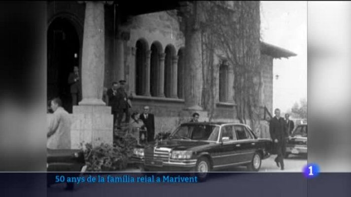 Informatiu Balear - Avui es compleixen 50 anys de la cessió del Palau de Marivent a la família reial.
