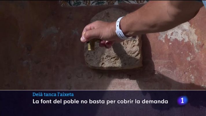 Informatiu Balear - Deià tanca l'aixeta