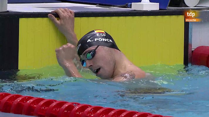 Natación - Toni Ponce conquista el segundo oro para España en el Mundial de natación paralímpica