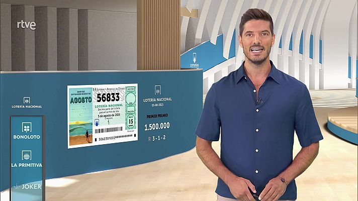 Loterías - Sorteo de la Lotería Nacional del 05/08/2023