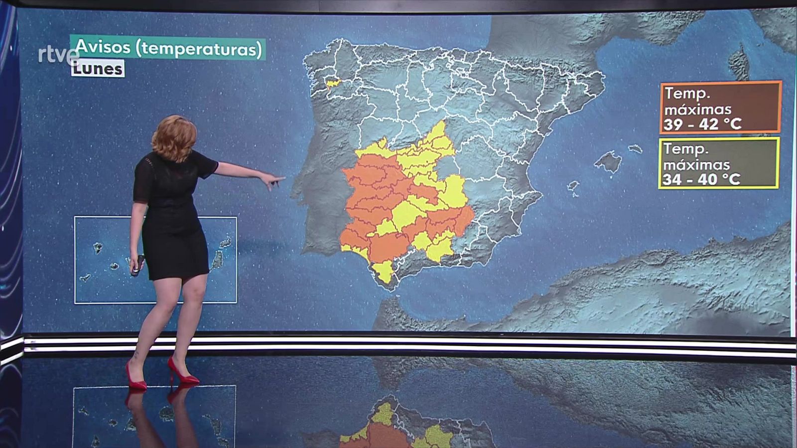 Temperaturas en aumento salvo las máximas en el tercio norte peninsular, norte de Baleares y áreas del Levante - ver ahora