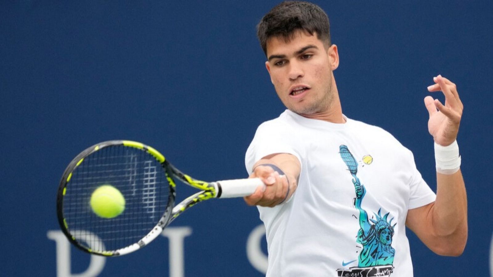 Carlos Alcaraz prepara su debut en el Masters 1000 Toronto | Ver