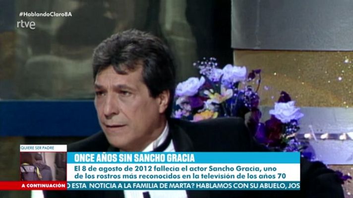  - Sancho Gracia, padre de Rodolfo Sancho y abuelo de Daniel Sancho