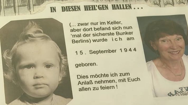 Telediario 1 - Los bebés del Reichstag, una generación que nació en los sótanos del Parlamento durante la Alemania nazi