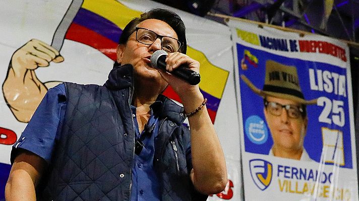 Telediario Matinal - Asesinado a tiros el candidato a la Presidencia de Ecuador Fernando Villavicencio